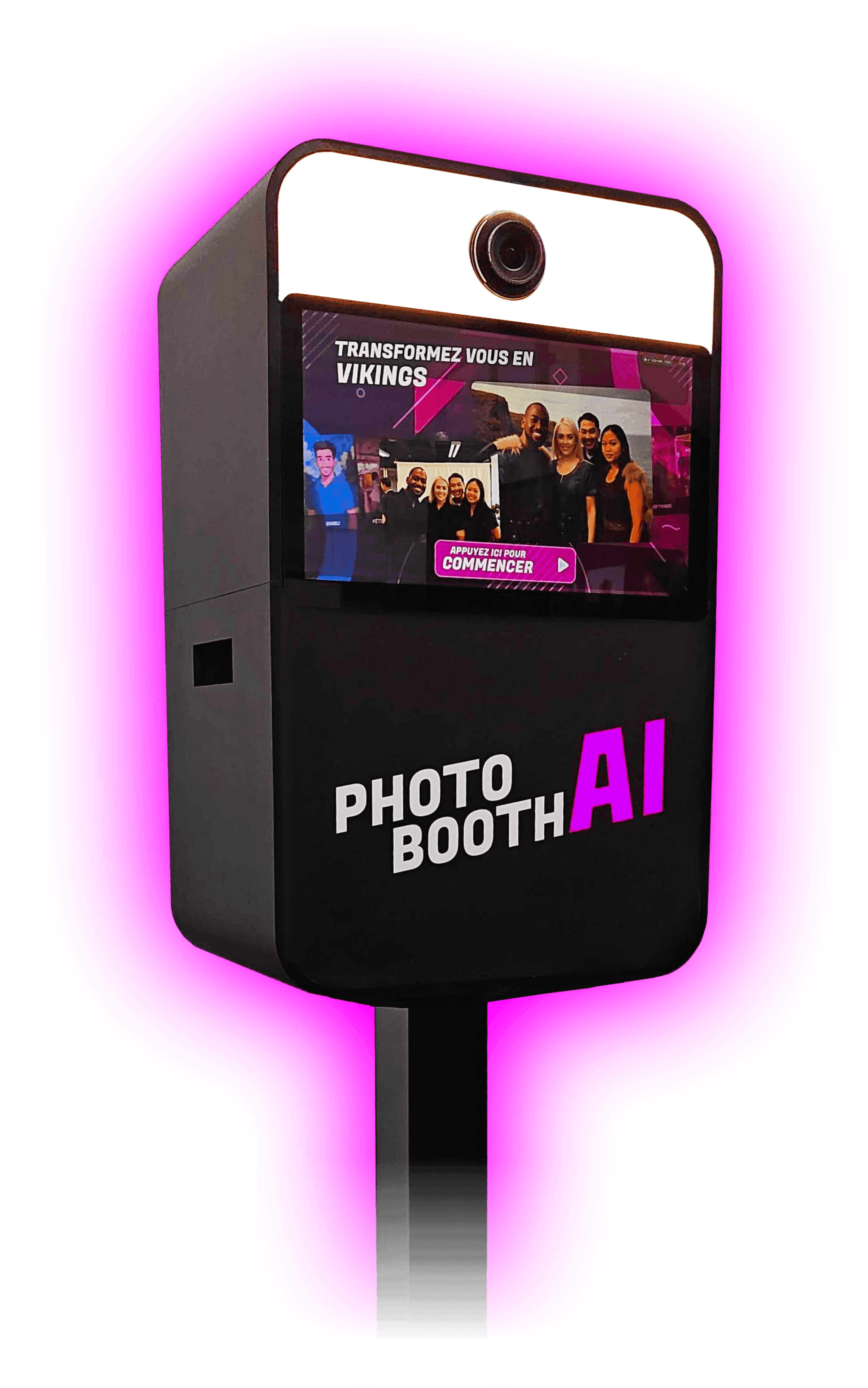 La borne Photobooth AI