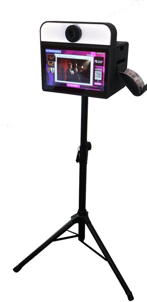 PhotoBooth Go installée sur son trépied