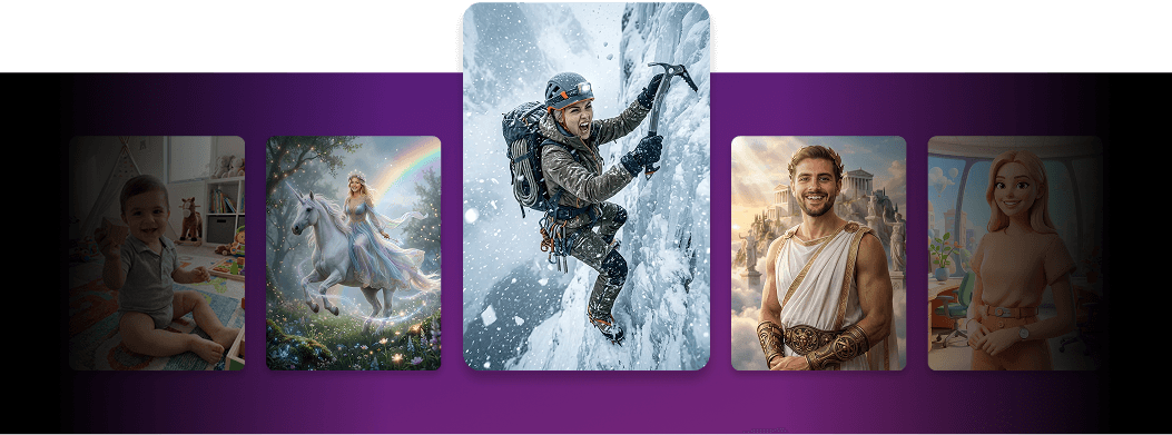 Étape 1 : sélectionnez un thème IA parmi plus de 150 univers disponibles