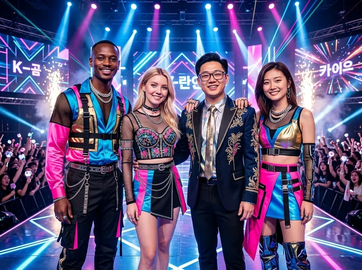 Transformation IA K-pop